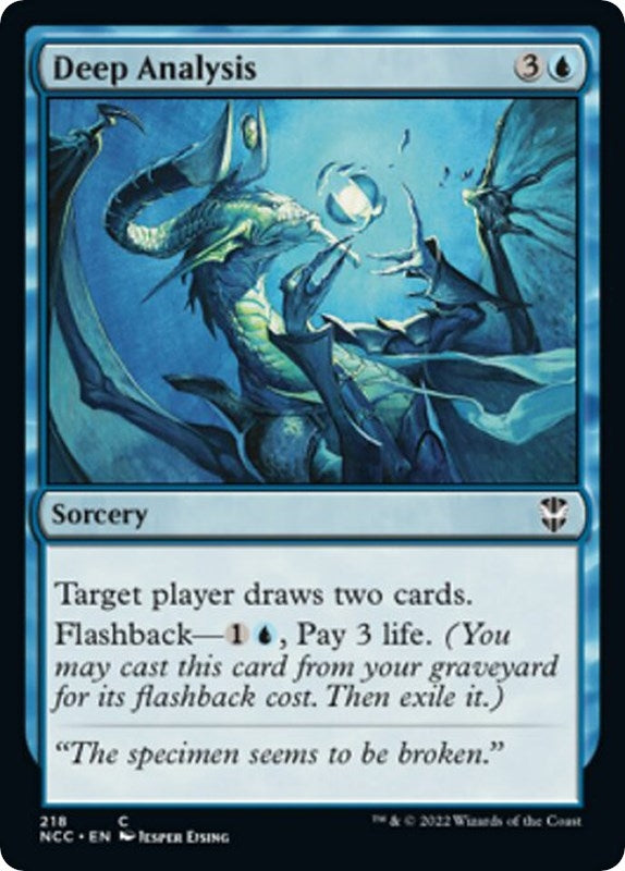 Image for Deep Analysis (218) [Streets of New Capenna] - Magic: The Gathering