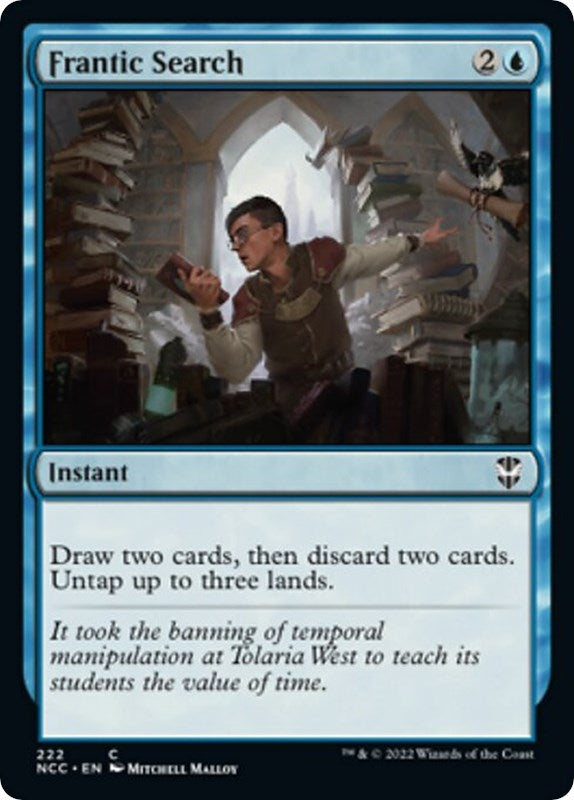 Image for Frantic Search (222) [Streets of New Capenna] - Magic: The Gathering