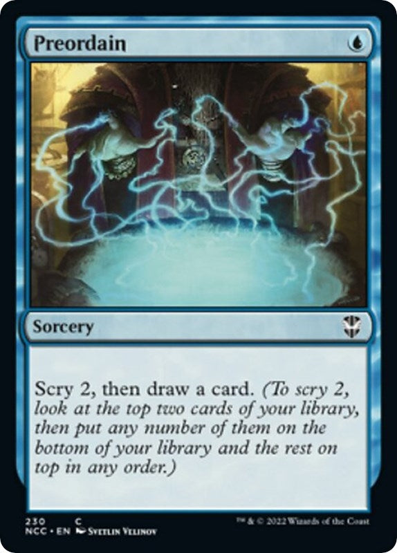 Image for Preordain (230) [Streets of New Capenna] - Magic: The Gathering