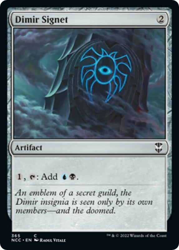 Image for Dimir Signet (365) [Streets of New Capenna] - Magic: The Gathering