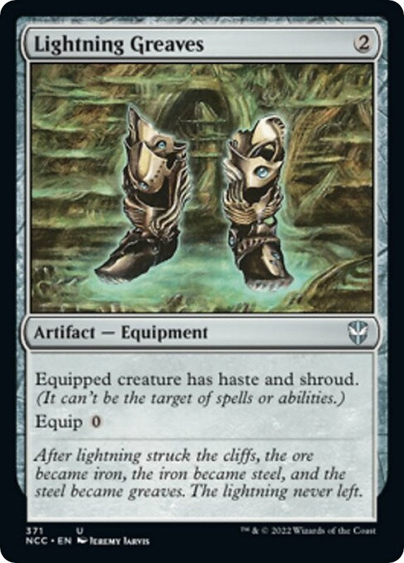 Image for Lightning Greaves (371) [Streets of New Capenna] - Magic: The Gathering