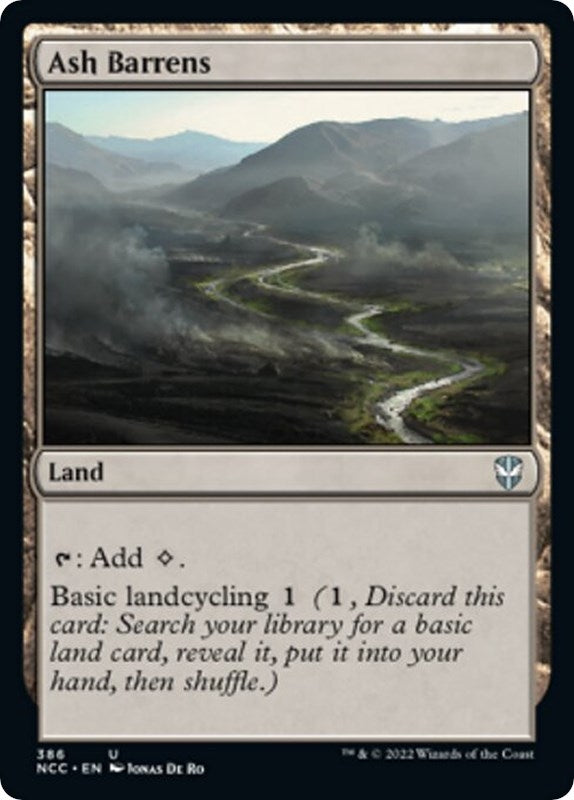 Image for Ash Barrens (386) [Streets of New Capenna] - Magic: The Gathering