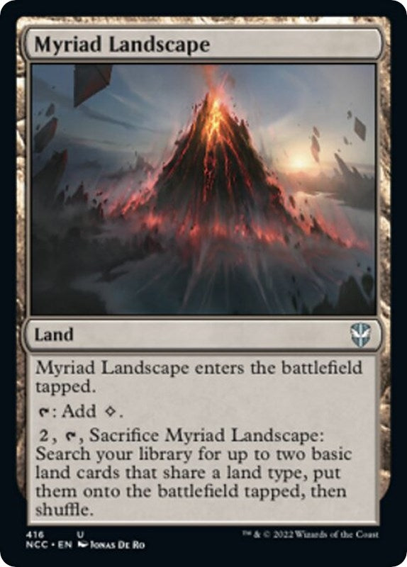 Image for Myriad Landscape (416) [Streets of New Capenna] - Magic: The Gathering