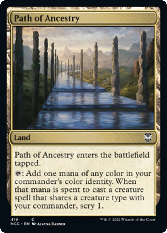 Image for Path of Ancestry (419) [Streets of New Capenna] - Magic: The Gathering