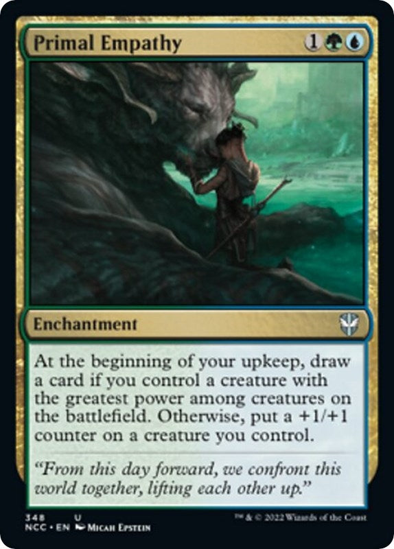 Image for Primal Empathy (348) [Streets of New Capenna] - Magic: The Gathering