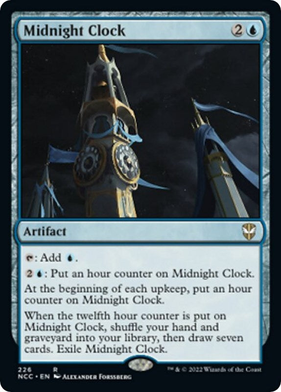Image for Midnight Clock (226) [Streets of New Capenna] - Magic: The Gathering
