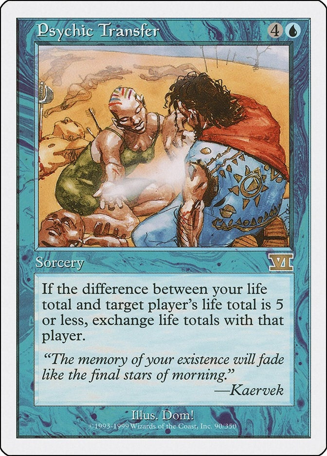 Image for Psychic Transfer (90) [Classic Sixth Edition] - Magic: The Gathering