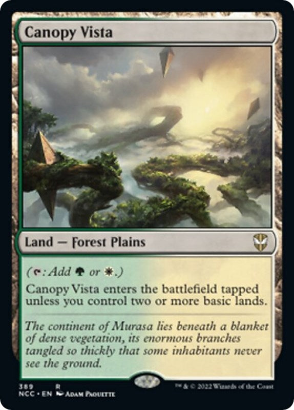 Image for Canopy Vista (389) [Streets of New Capenna] - Magic: The Gathering