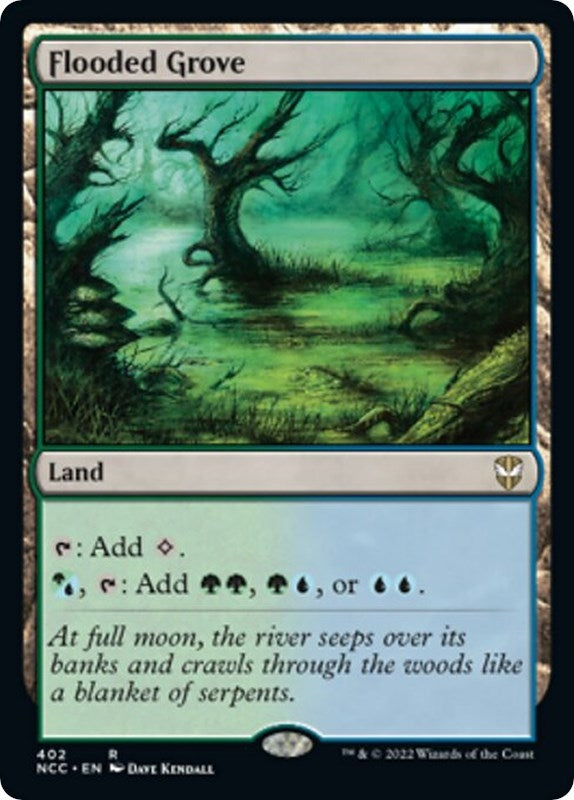 Image for Flooded Grove (402) [Streets of New Capenna] - Magic: The Gathering