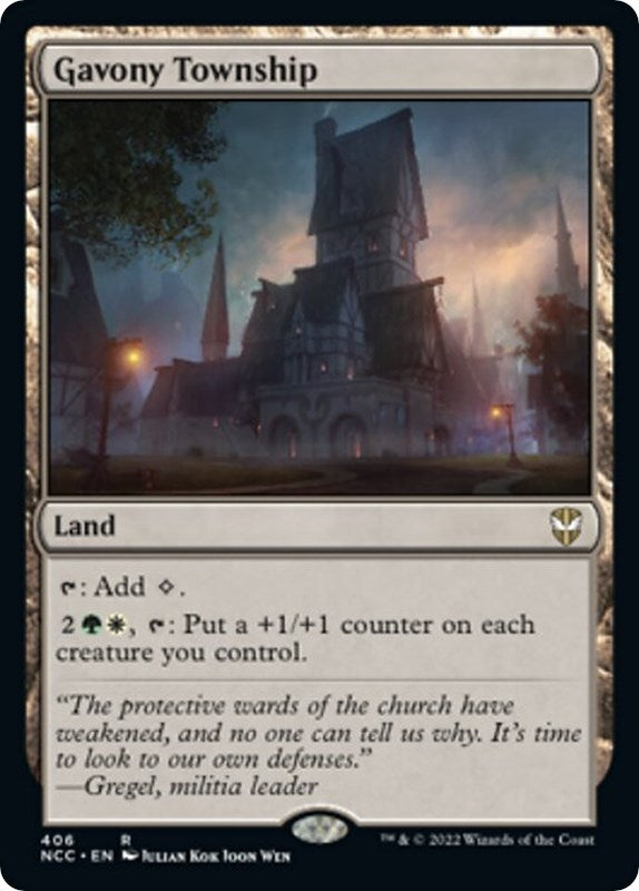 Image for Gavony Township (406) [Streets of New Capenna] - Magic: The Gathering