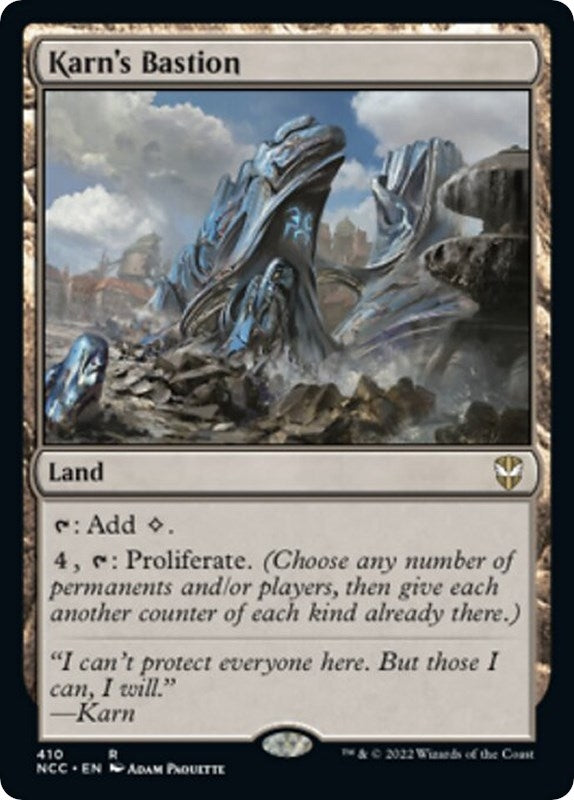 Image for Karn's Bastion (410) [Streets of New Capenna] - Magic: The Gathering