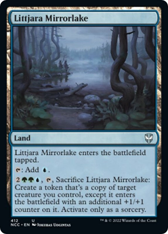 Image for Littjara Mirrorlake (412) [Streets of New Capenna] - Magic: The Gathering