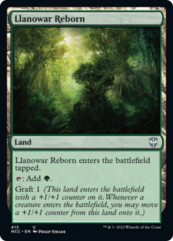 Image for Llanowar Reborn (413) [Streets of New Capenna] - Magic: The Gathering