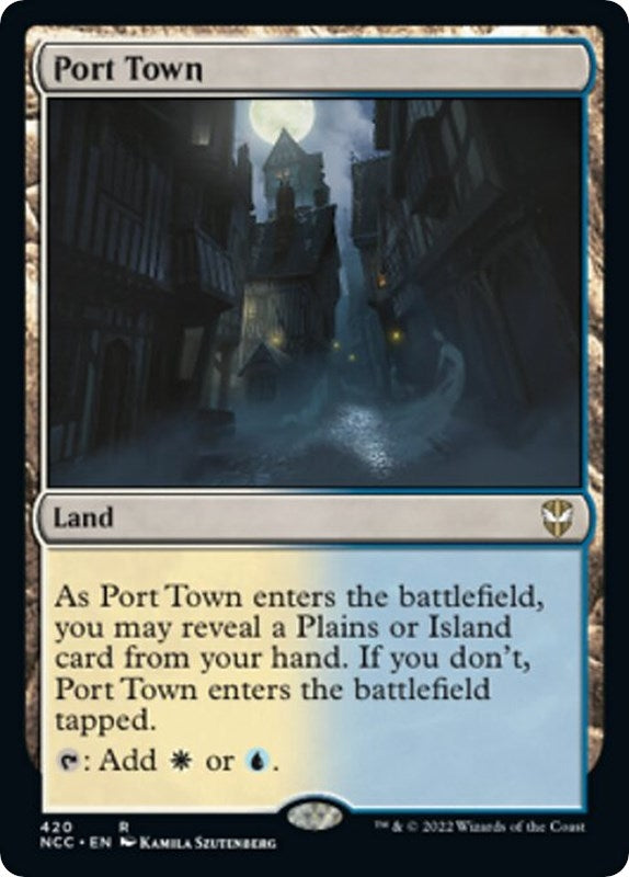 Image for Port Town (420) [Streets of New Capenna] - Magic: The Gathering