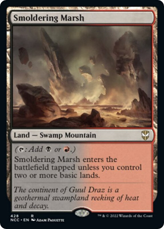 Image for Smoldering Marsh (428) [Streets of New Capenna] - Magic: The Gathering