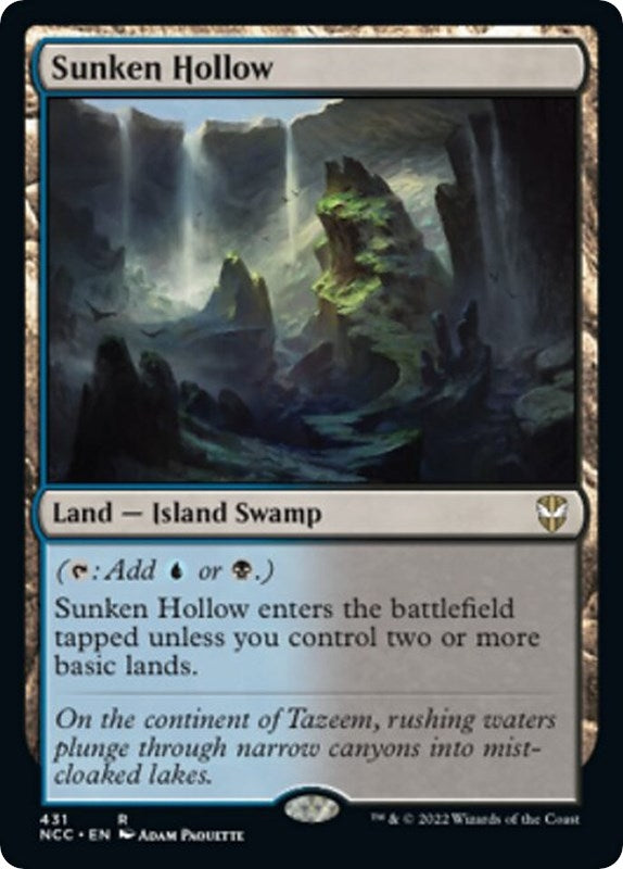 Image for Sunken Hollow (431) [Streets of New Capenna] - Magic: The Gathering