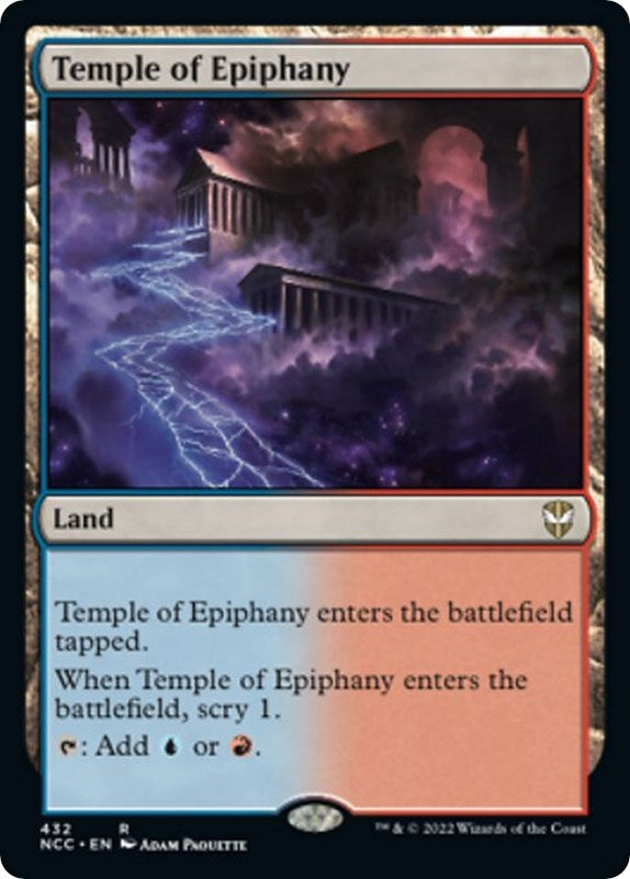 Image for Temple of Epiphany (432) [Streets of New Capenna] - Magic: The Gathering