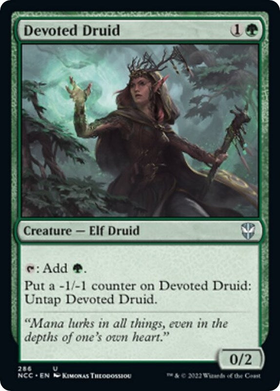 Image for Devoted Druid (286) [Streets of New Capenna] - Magic: The Gathering
