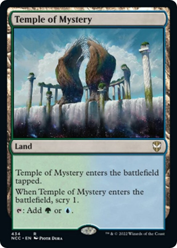 Image for Temple of Mystery (434) [Streets of New Capenna] - Magic: The Gathering