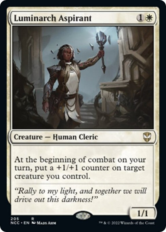 Image for Luminarch Aspirant (205) [Streets of New Capenna] - Magic: The Gathering