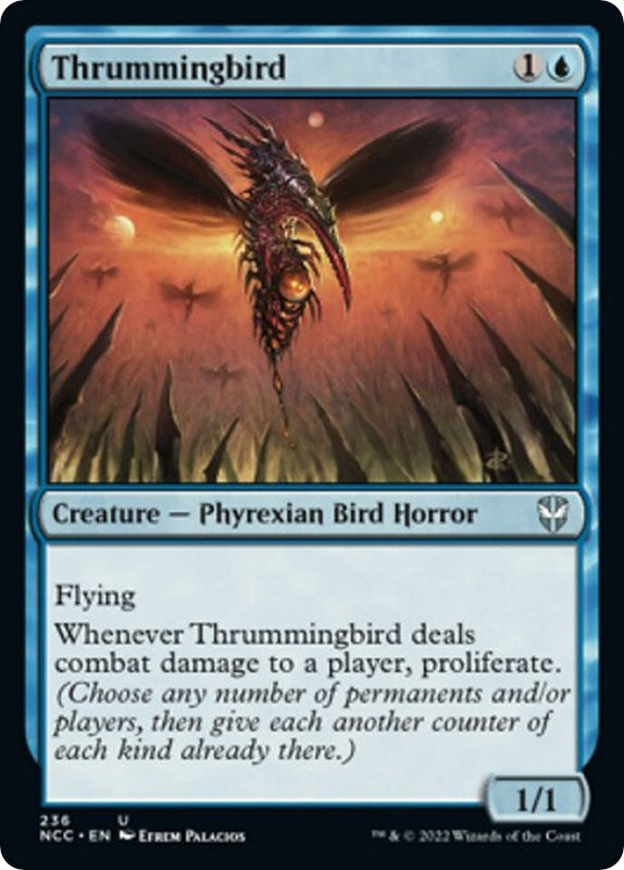 Image for Thrummingbird (236) [Streets of New Capenna] - Magic: The Gathering