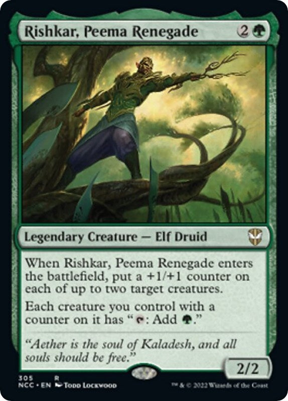 Image for Rishkar, Peema Renegade (305) [Streets of New Capenna] - Magic: The Gathering