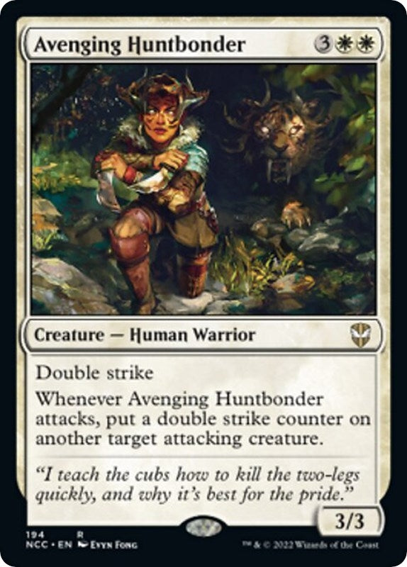 Image for Avenging Huntbonder (194) [Streets of New Capenna] - Magic: The Gathering
