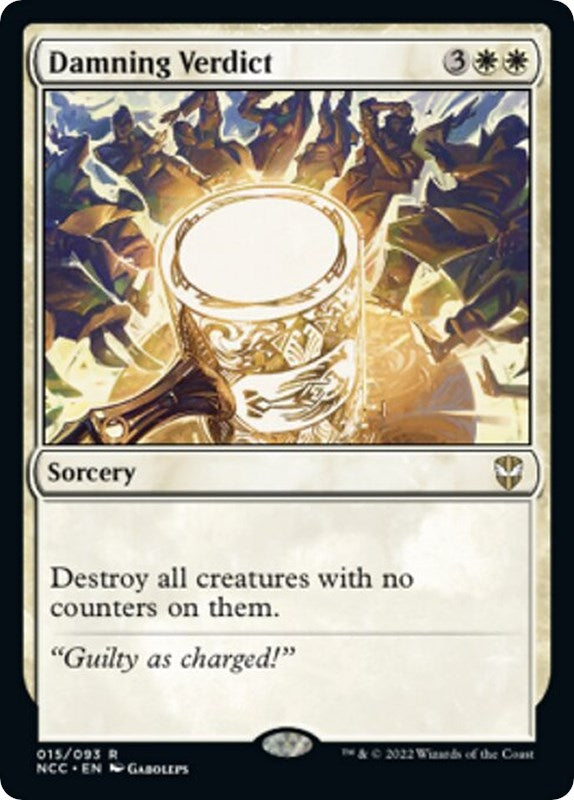 Image for Damning Verdict (15) [Streets of New Capenna] - Magic: The Gathering