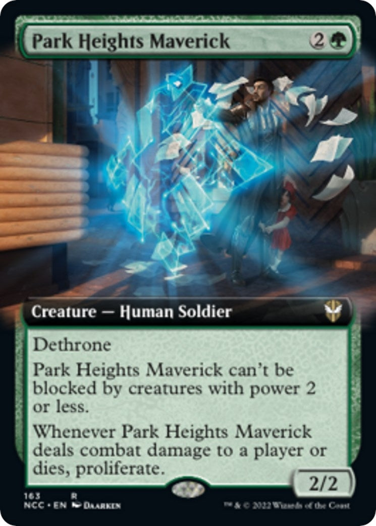 Image for Park Heights Maverick (Extended Art) (163) [Streets of New Capenna] - Magic: The Gathering