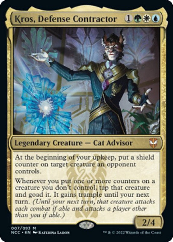 Image for Kros, Defense Contractor (7) [Streets of New Capenna] - Magic: The Gathering