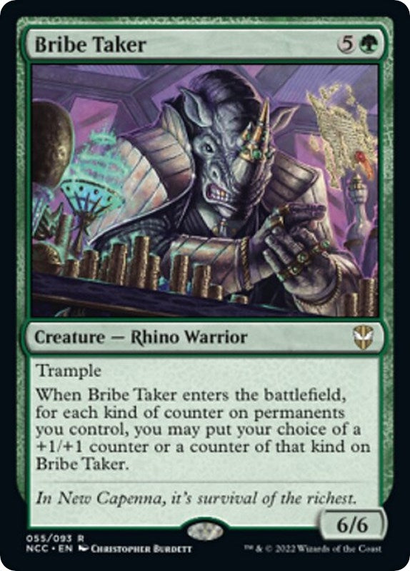 Image for Bribe Taker (55) [Streets of New Capenna] - Magic: The Gathering