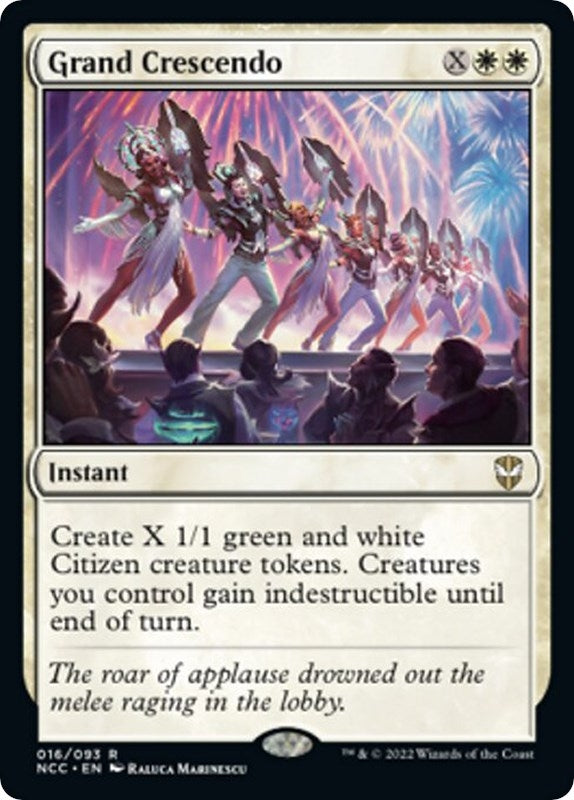 Image for Grand Crescendo (16) [Streets of New Capenna] - Magic: The Gathering