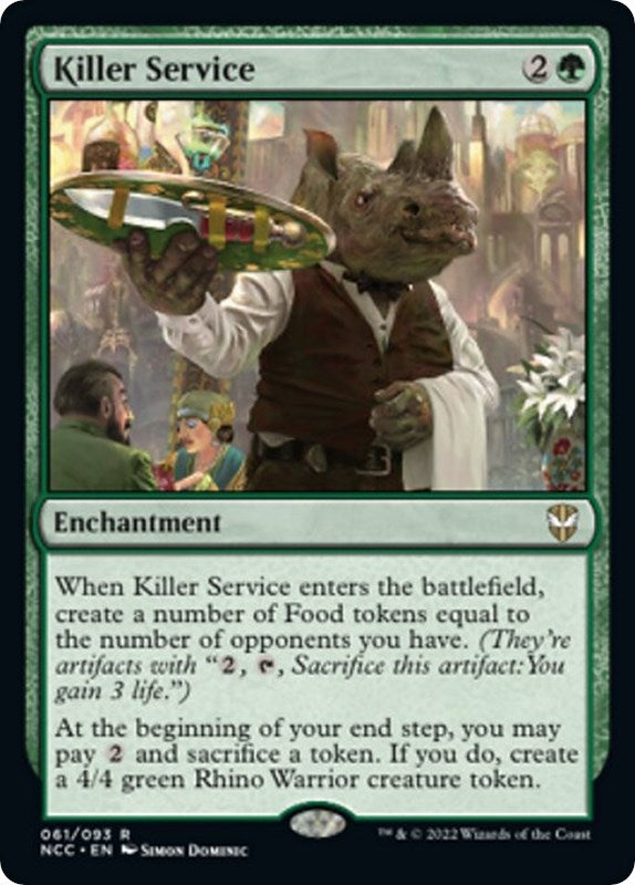 Image for Killer Service (61) [Streets of New Capenna] - Magic: The Gathering