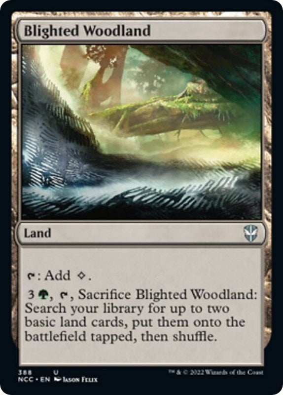 Image for Blighted Woodland (388) [Streets of New Capenna] - Magic: The Gathering