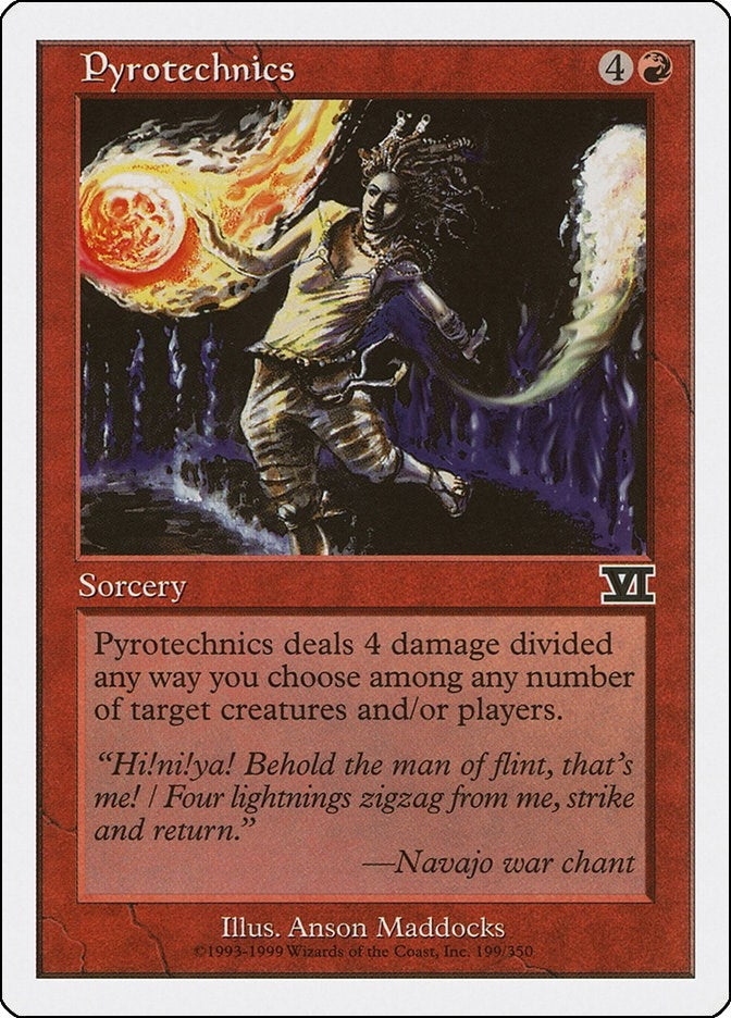 Image for Pyrotechnics (199) [Classic Sixth Edition] - Magic: The Gathering