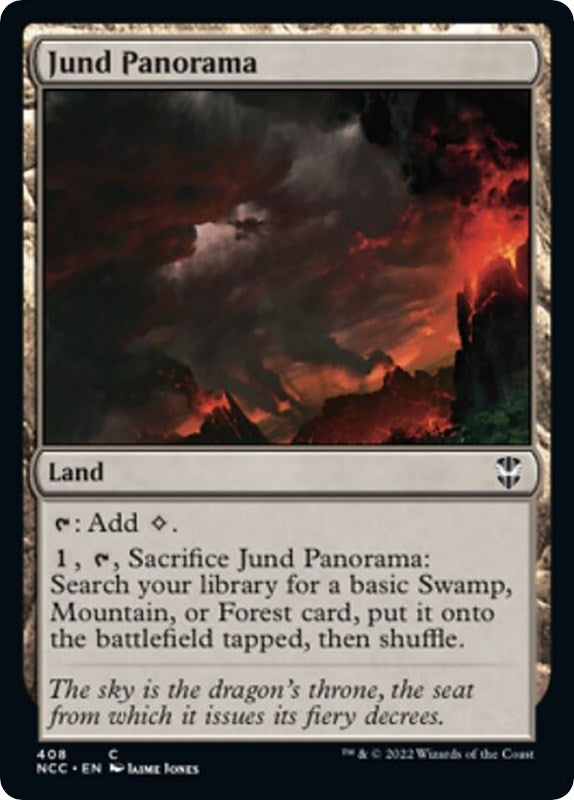 Image for Jund Panorama (408) [Streets of New Capenna] - Magic: The Gathering
