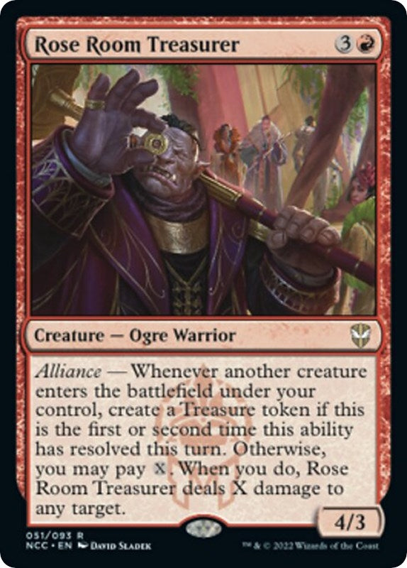 Image for Rose Room Treasurer (51) [Streets of New Capenna] - Magic: The Gathering