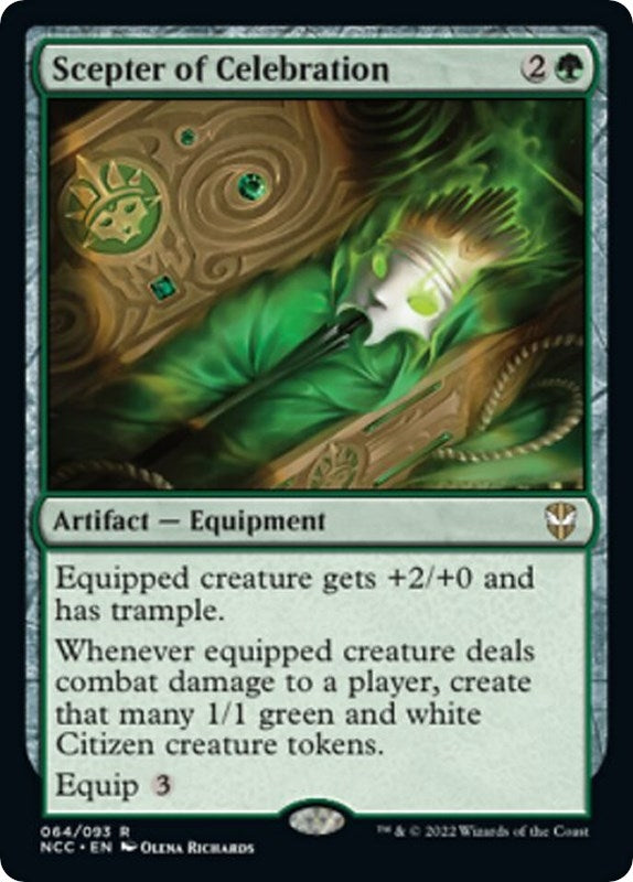 Image for Scepter of Celebration (64) [Streets of New Capenna] - Magic: The Gathering