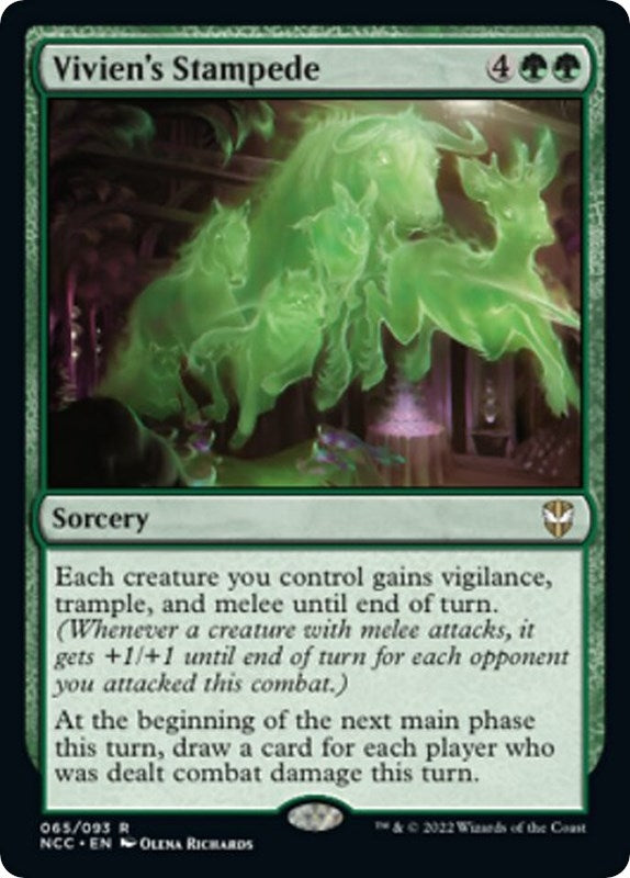 Image for Vivien's Stampede (65) [Streets of New Capenna] - Magic: The Gathering