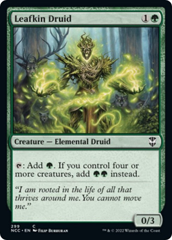 Image for Leafkin Druid (299) [Streets of New Capenna] - Magic: The Gathering