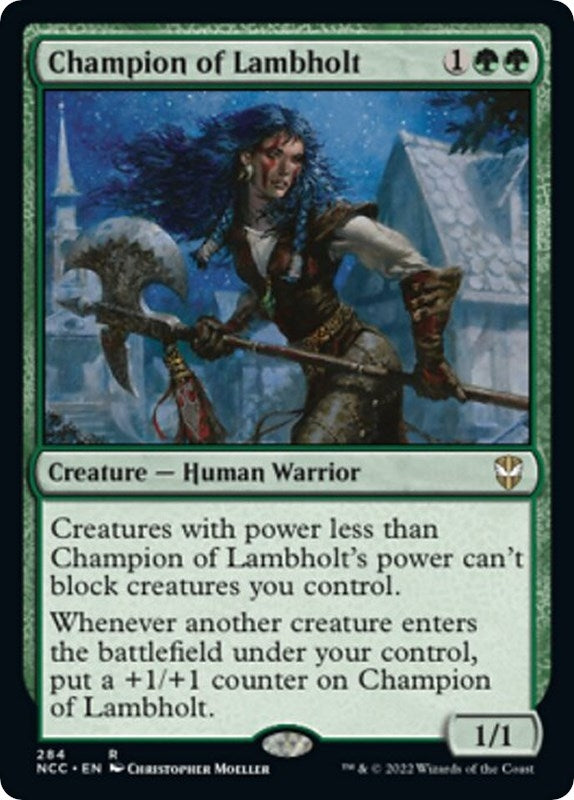 Image for Champion of Lambholt (284) [Streets of New Capenna] - Magic: The Gathering