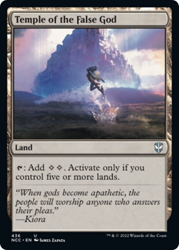 Image for Temple of the False God (436) [Streets of New Capenna] - Magic: The Gathering