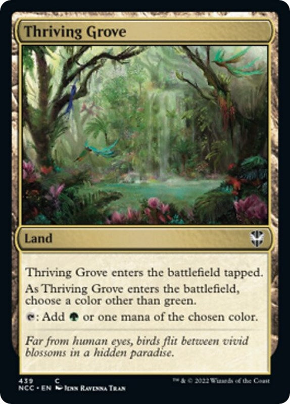 Image for Thriving Grove (439) [Streets of New Capenna] - Magic: The Gathering