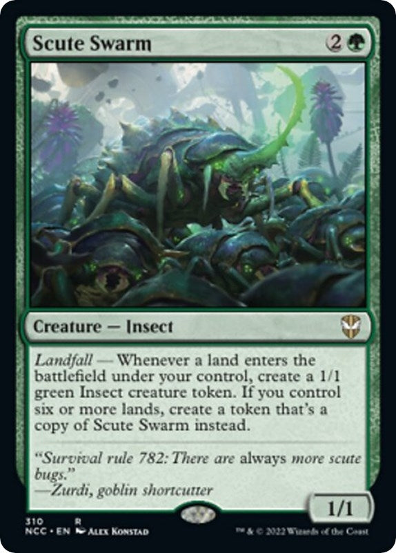 Image for Scute Swarm (310) [Streets of New Capenna] - Magic: The Gathering
