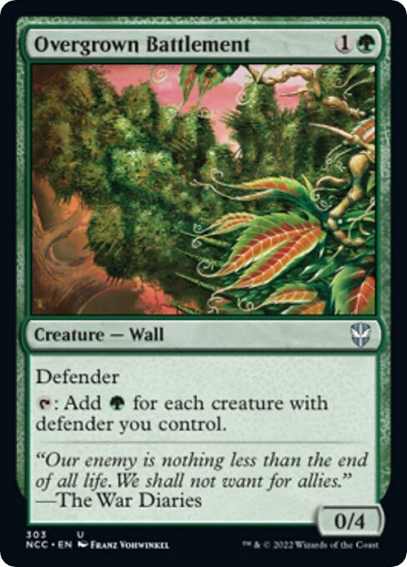 Image for Overgrown Battlement (303) [Streets of New Capenna] - Magic: The Gathering