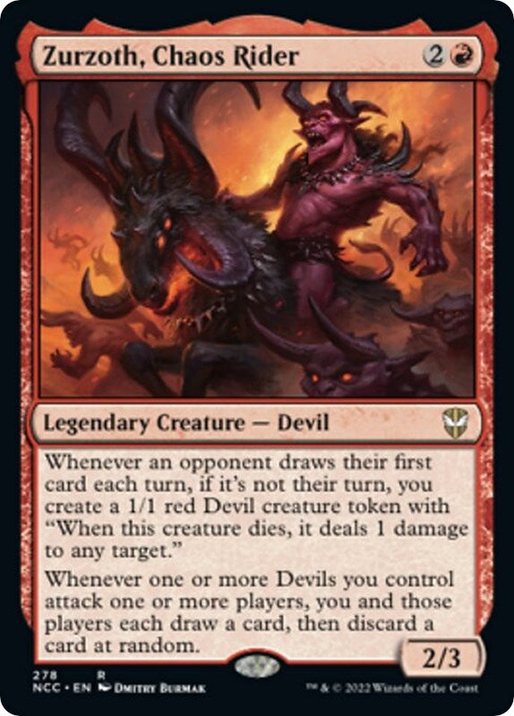 Image for Zurzoth, Chaos Rider (278) [Streets of New Capenna] - Magic: The Gathering