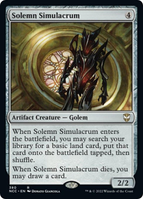 Image for Solemn Simulacrum (380) [Streets of New Capenna] - Magic: The Gathering