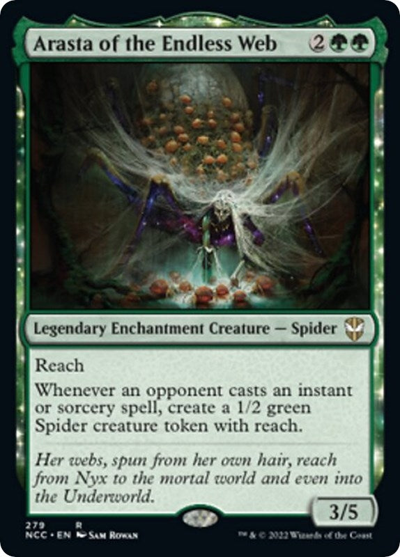 Image for Arasta of the Endless Web (279) [Streets of New Capenna] - Magic: The Gathering