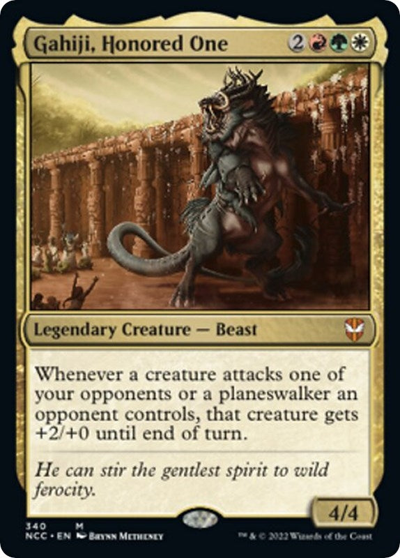 Image for Gahiji, Honored One (340) [Streets of New Capenna] - Magic: The Gathering