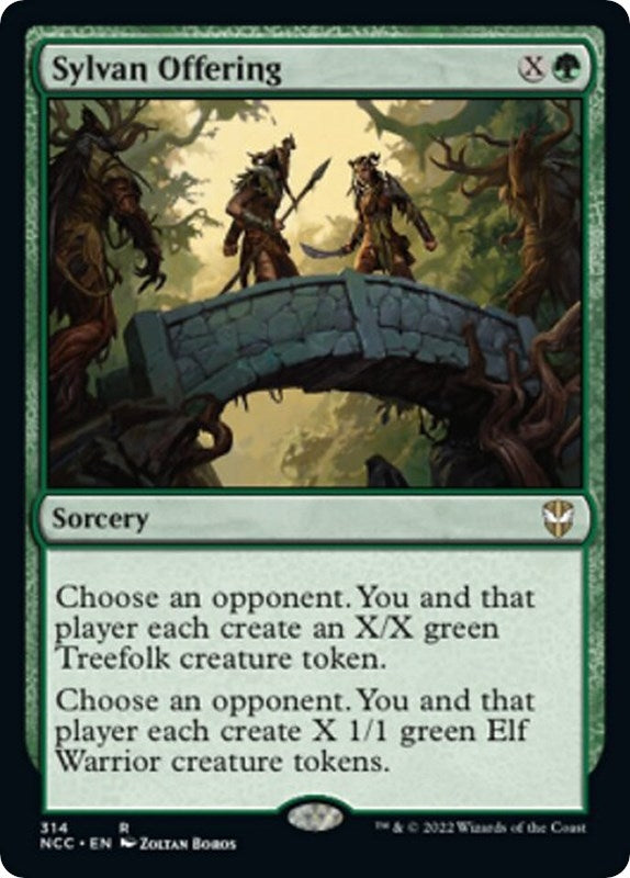 Image for Sylvan Offering (314) [Streets of New Capenna] - Magic: The Gathering